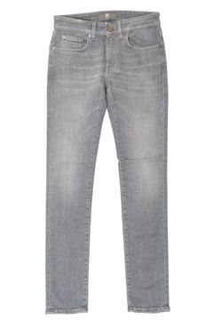 SWING / SUPERSLIM FIT コットンストレッチ デニムパンツ / グレーウォッシュ
