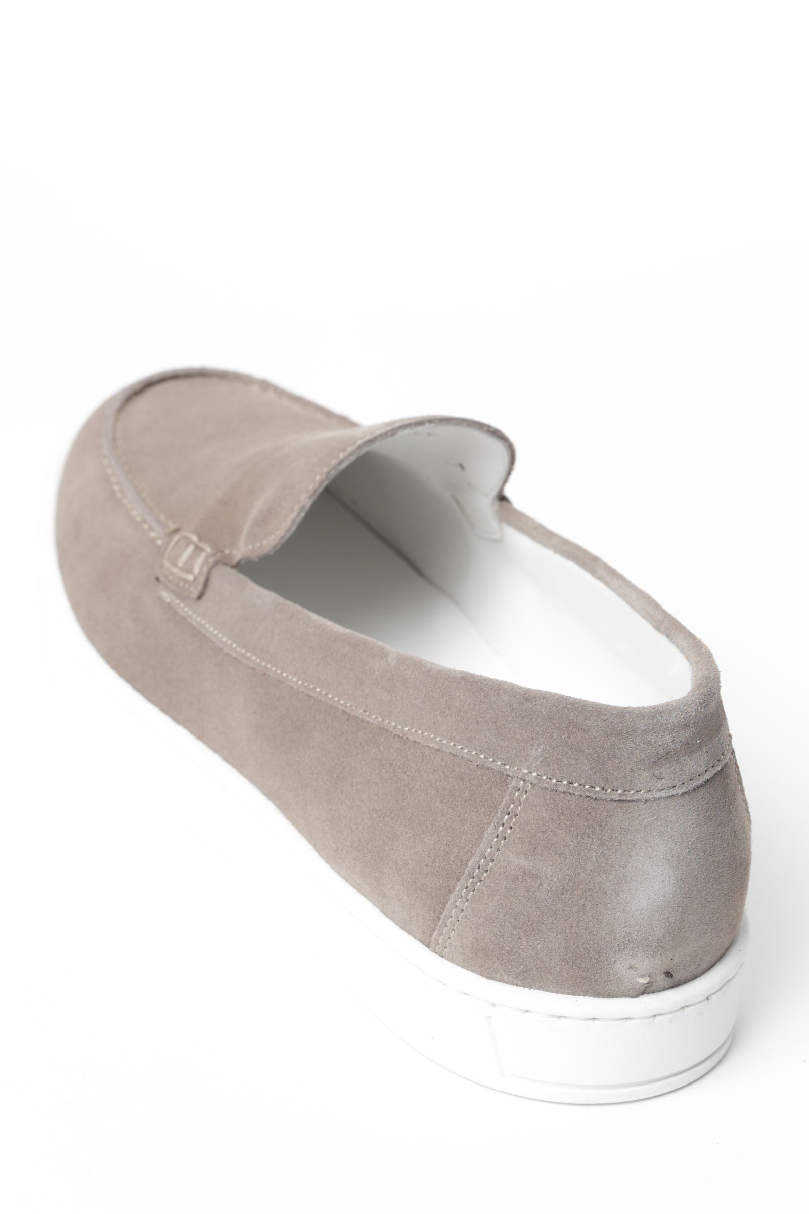 BARTEX スウェード モカシン スリッポン スニーカー / LT GREY ライトグレー