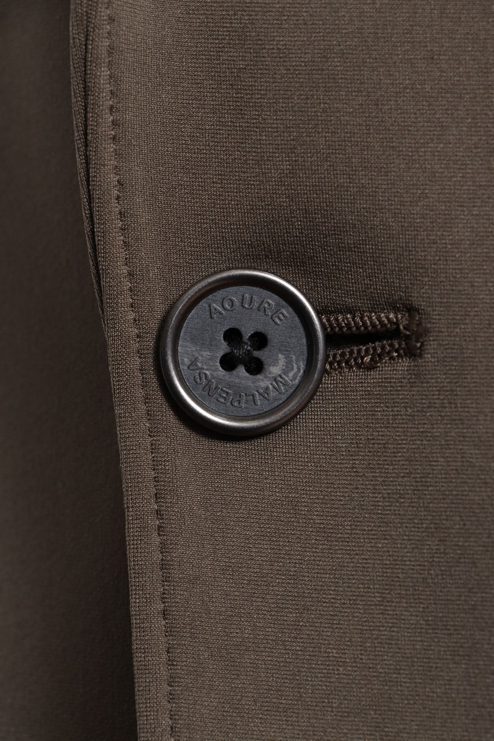 【セットアップあり】MALPENSA  SHINE TRICOT マルペンサシャイントリコ ストレッチナイロン 2B ジャケット / KKI カーキ