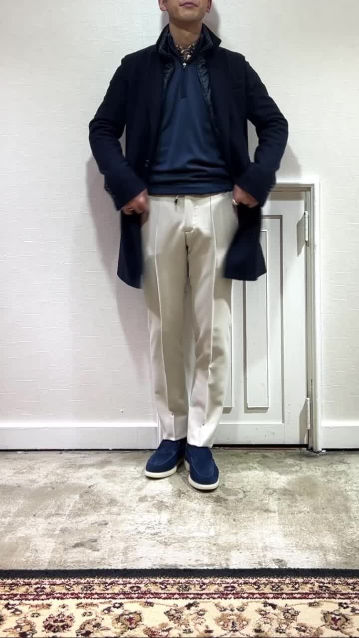 HERNO定番チェスターコート