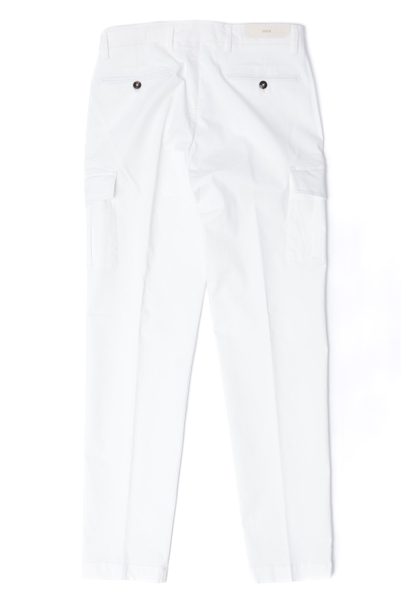 【干場氏モデル コラボ別注】ANNAPOLIS コットンストレッチ カーゴパンツ  / ホワイト 0120