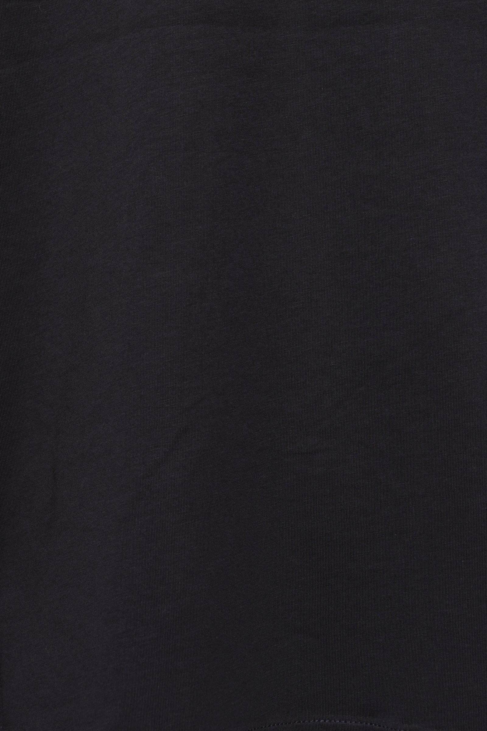 JG00045UR エンボスロゴ クルーネック コットンジャージー Tシャツ / ネイビー 9200