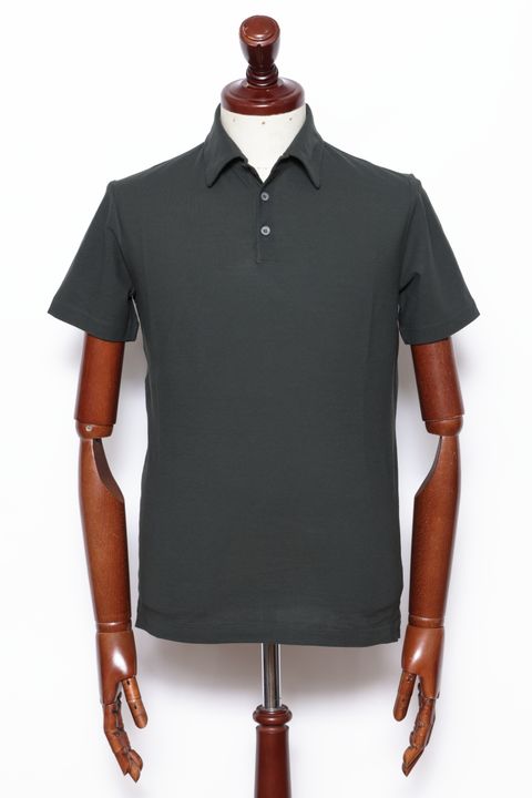 815159 ZG380 アイスコットン 3Bポロシャツ / Z0049 ダークグリーン