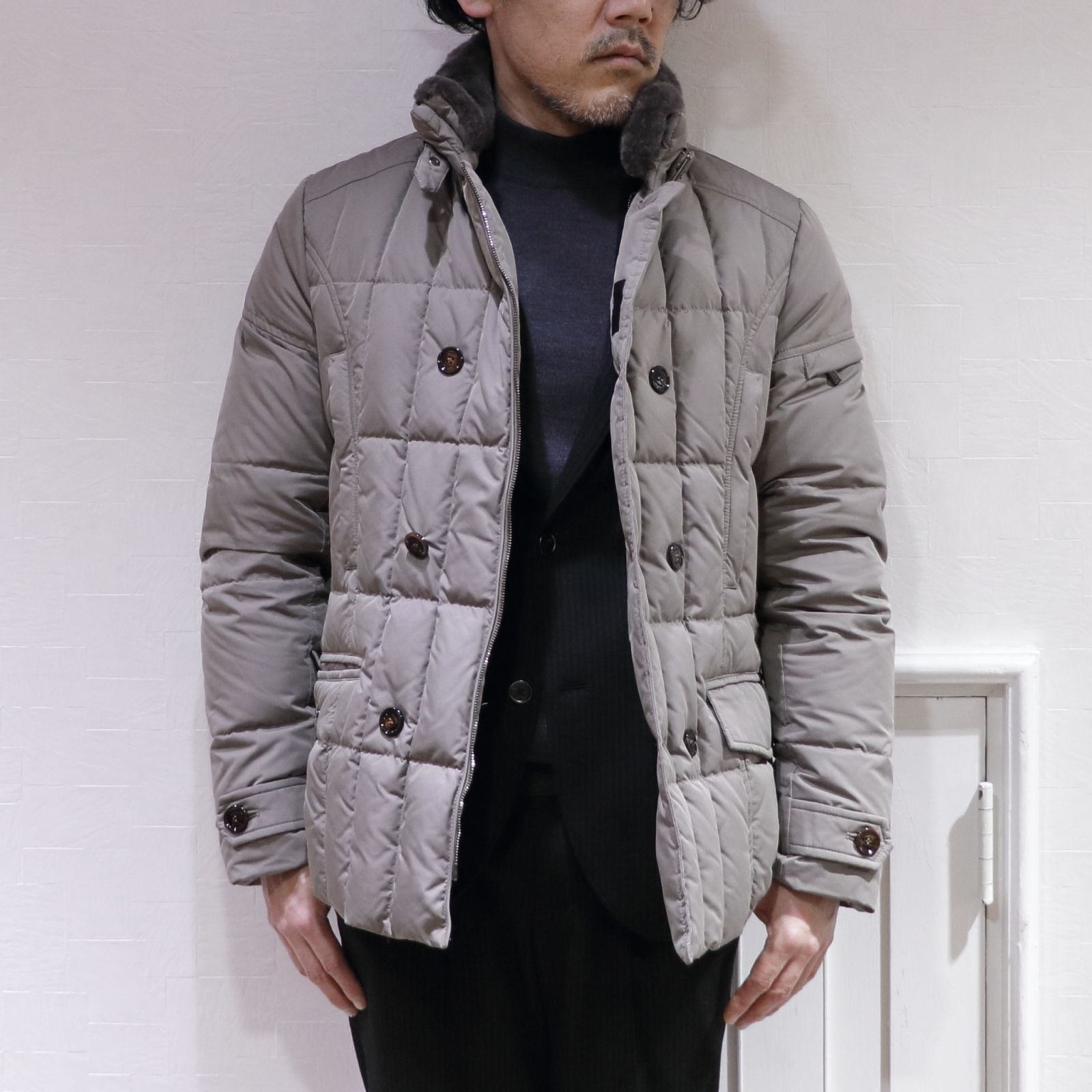 AOURE - アウール ジャージ生地 セットアップ スーツを使用した AOURE - アウール ジャージ生地 セットアップ スーツを使用した