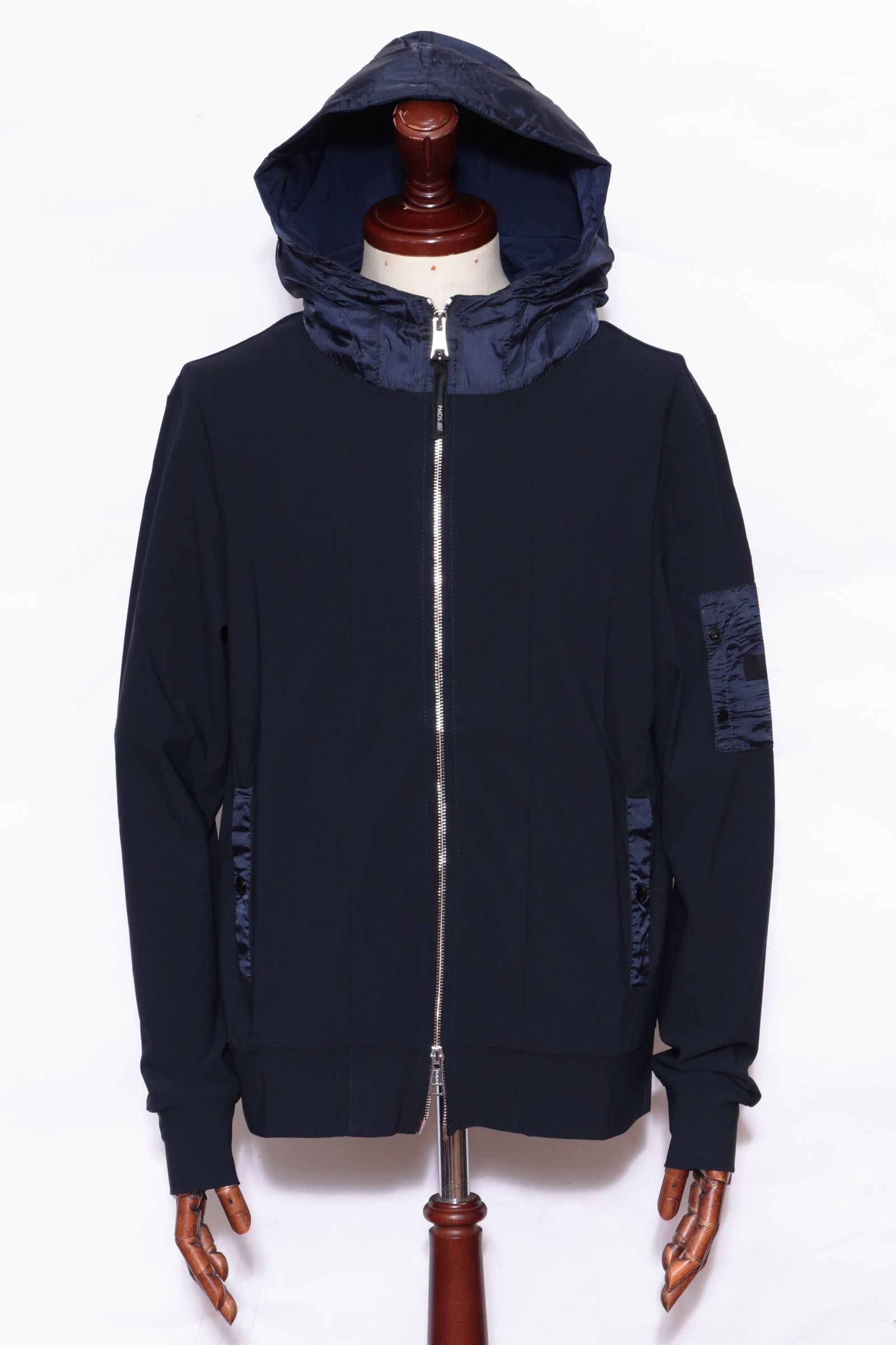 【セットアップあり】SIPHO ハイパーストレッチ ジップアップ パーカー / ネイビー