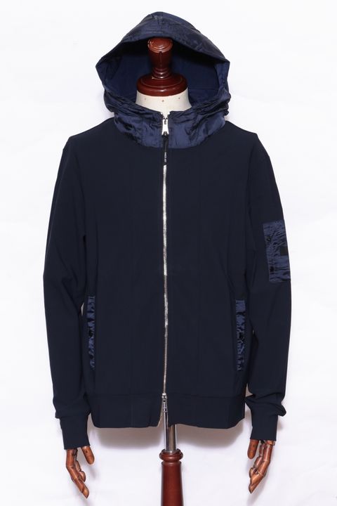 【セットアップあり】SIPHO ハイパーストレッチ ジップアップ パーカー / ネイビー