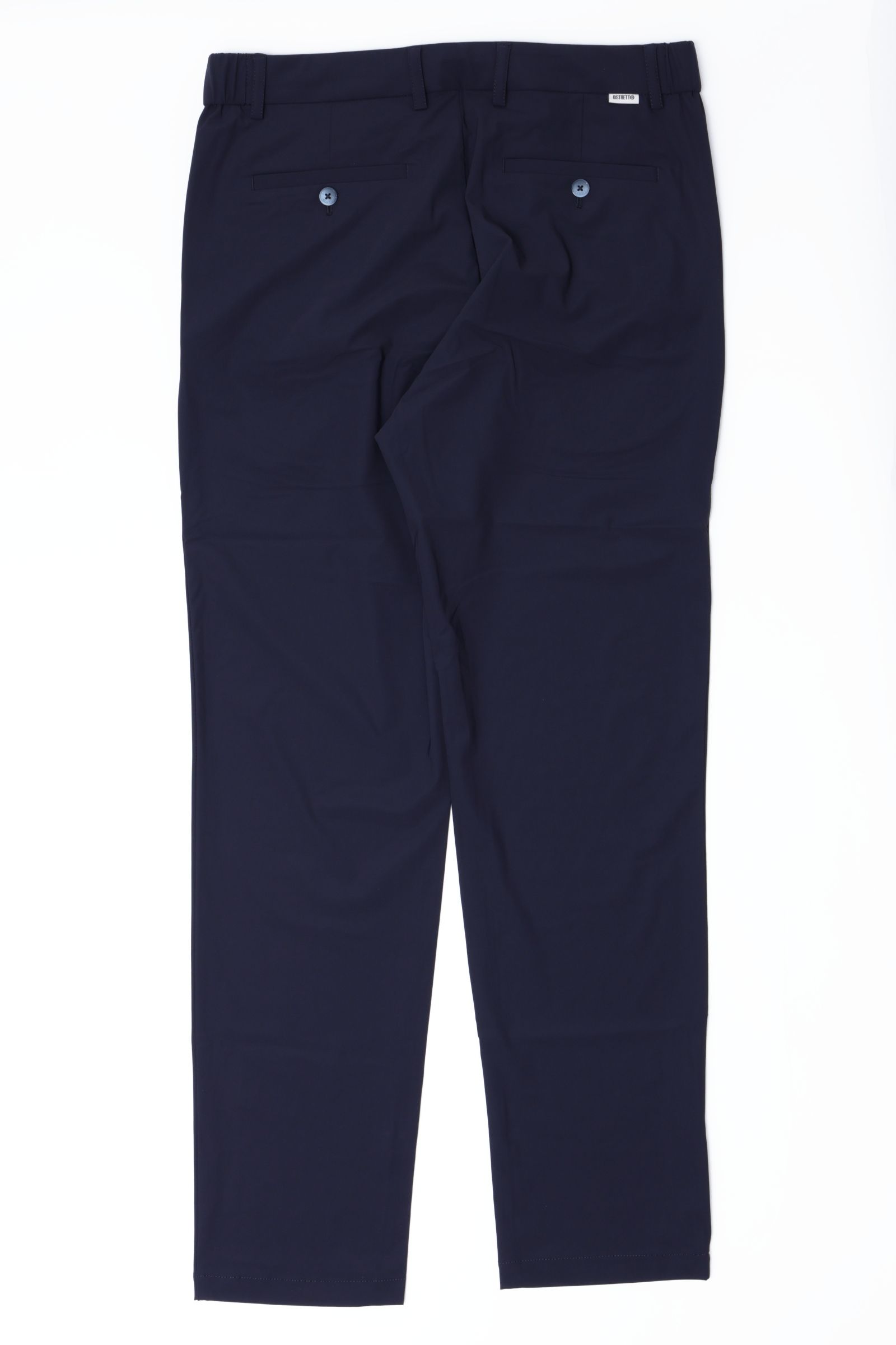 【セットアップあり】ストレッチ ナイロン ジャージ ワンプリーツ シャーリングパンツ  / ネイビー