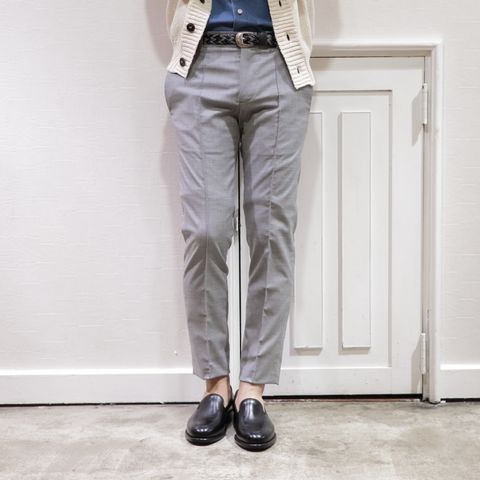 ” Drumohrショールカーディガン”を使用した春爽やかコーデ