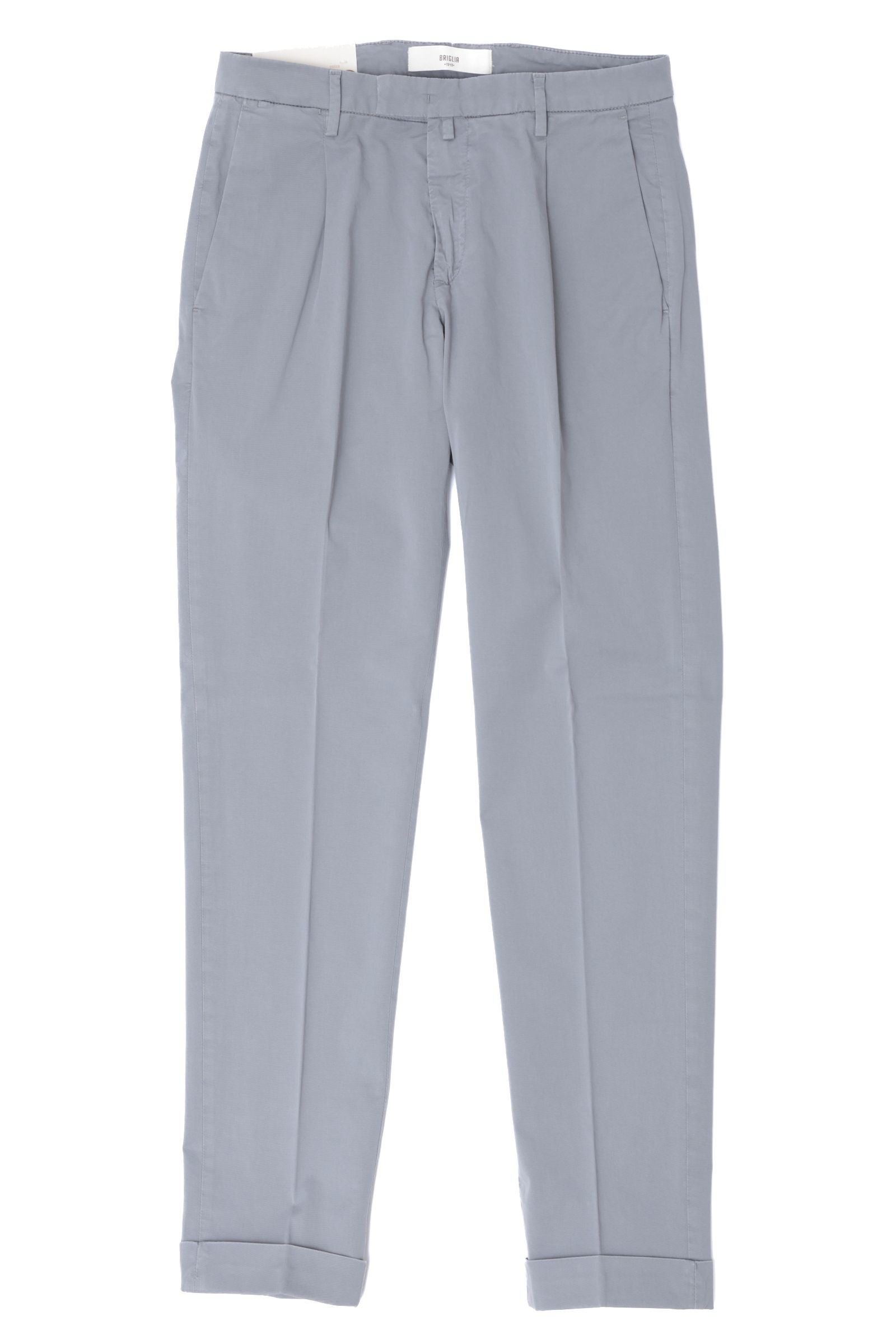 【干場氏モデル】BG07 コットンストレッチ ワンプリーツ テーパードパンツ / グレー 0060