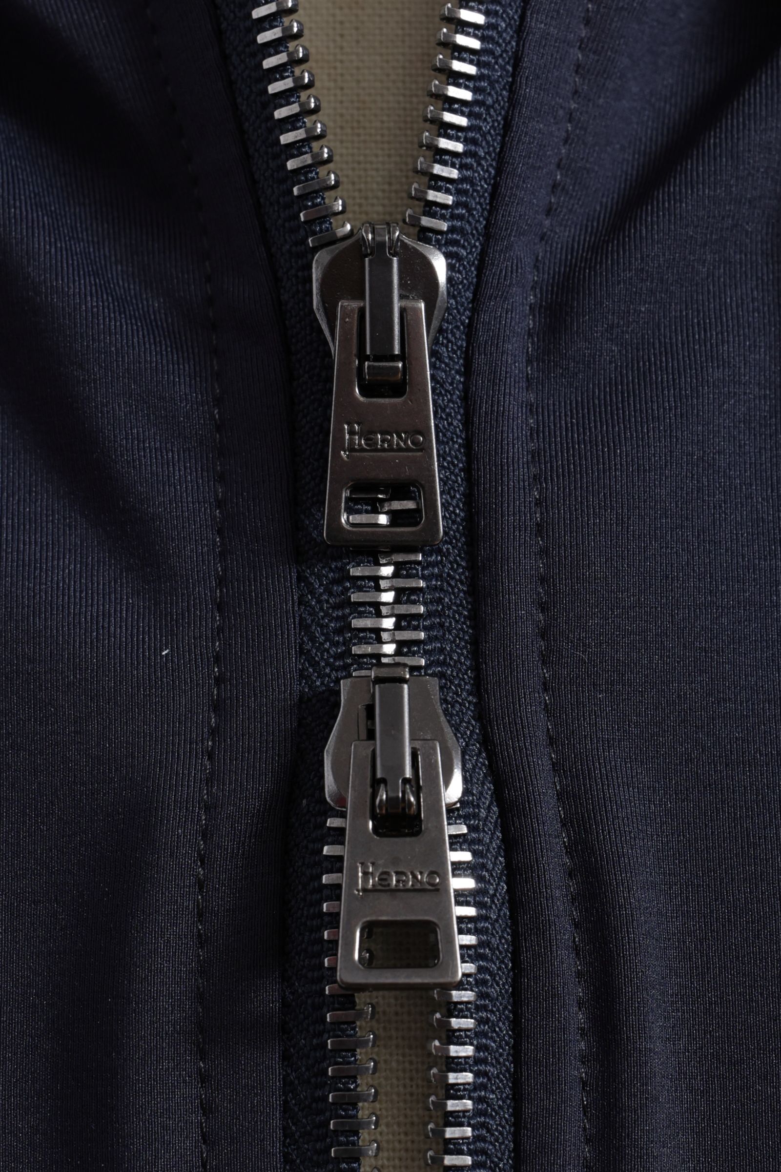 ストレッチジャージ リラックスシルエット パーカ / ネイビー 9200