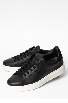 LEVANTE コートタイプ スムースレザー × スエード スニーカー / ブラック