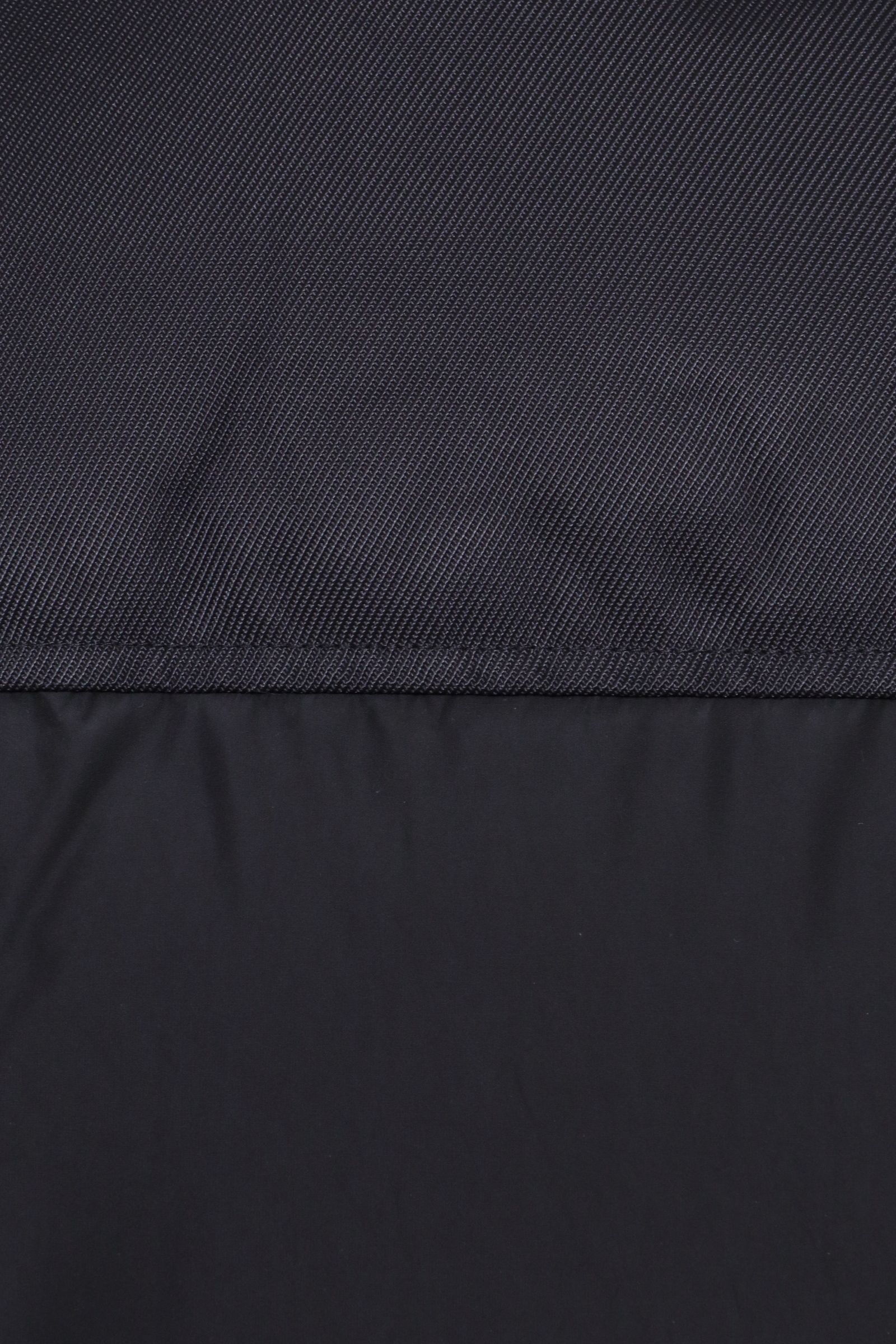 RILEY  ムートンコンビ ハイブリッド ダウンジャケット / ブラック