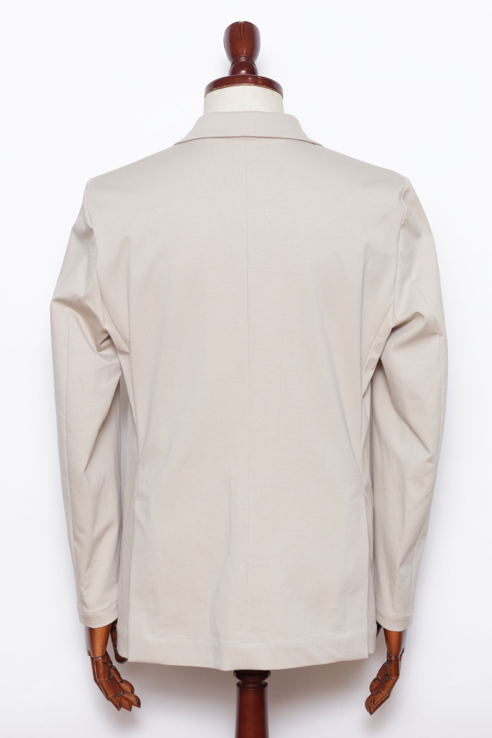 【セットアップあり】 STROZZI L2 A3573 ニューウォッシャブルジャージ 2Bジャケット / ベージュ 10