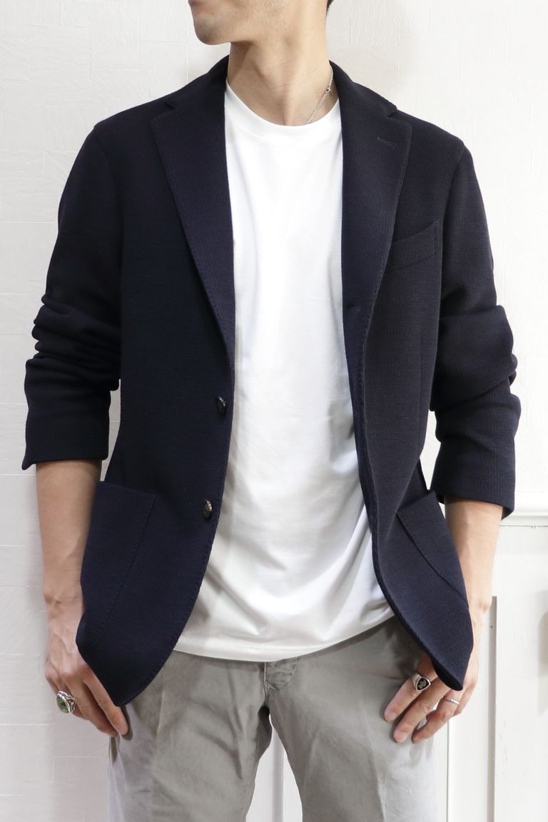 BOGLIOLI - 【DOVER】 ドーヴァー ウール 3ボタン シングルジャケット  