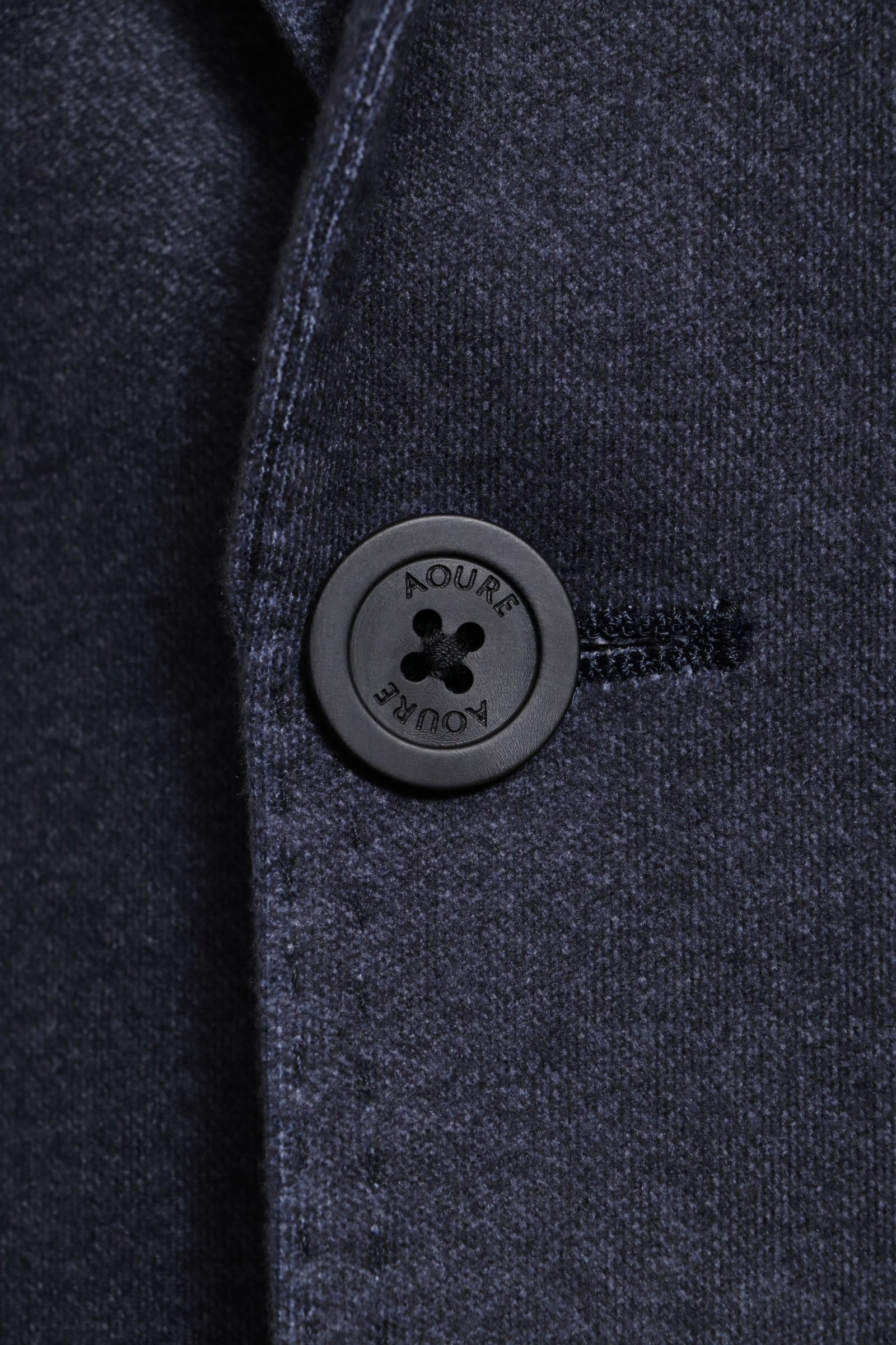 【セットアップあり】"THE FIRST CLASS" CERVINO ウォームジャージ 2B テイラードジャケット / NVY ネイビー