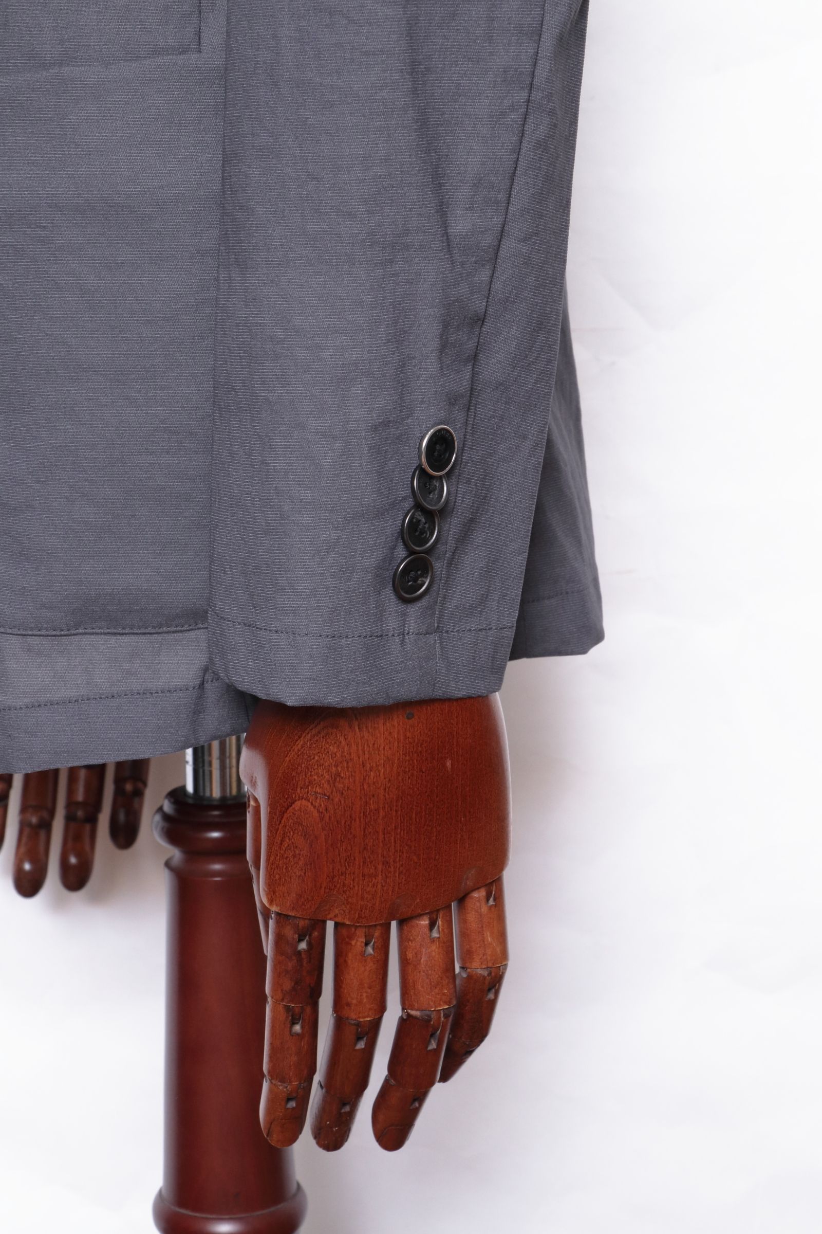 【セットアップあり】 MALPENSA  AIR マルペンサエア ストレッチナイロン 2B ジャケット / GRY グレー