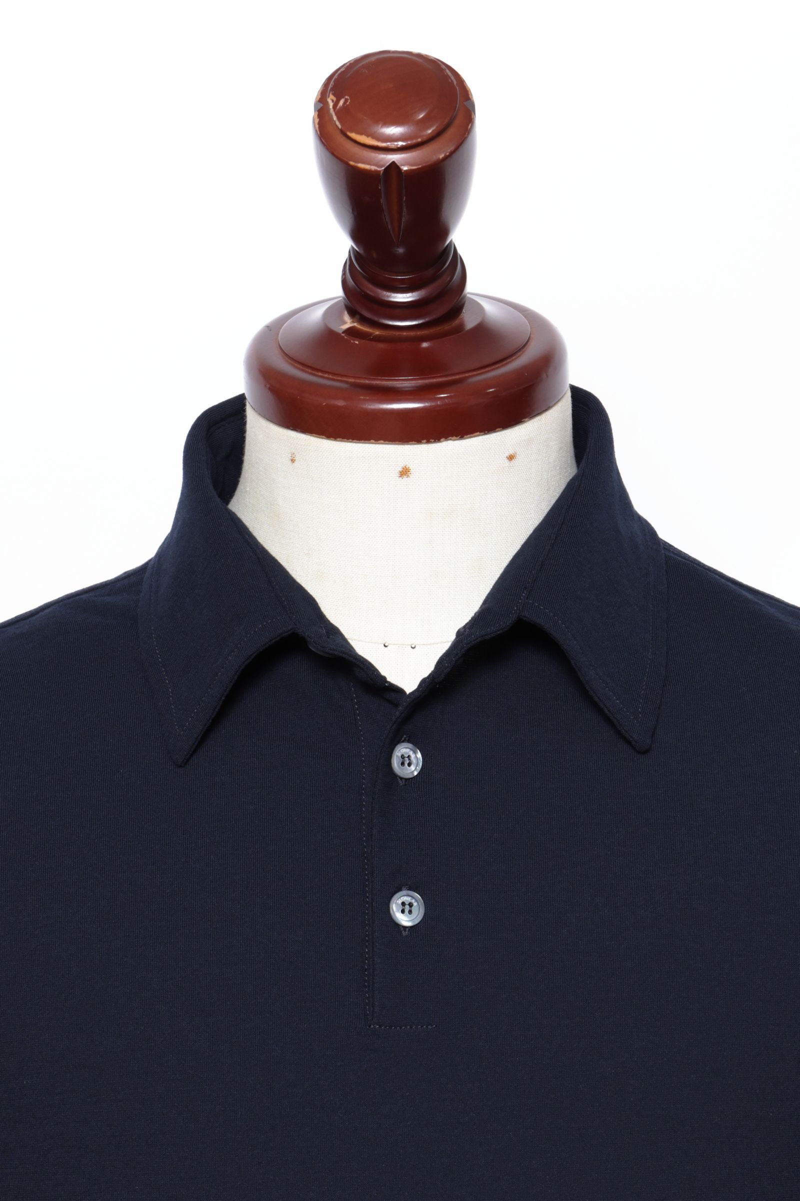 815159 ZG380 アイスコットン 3Bポロシャツ / Z0542 ダークネイビー