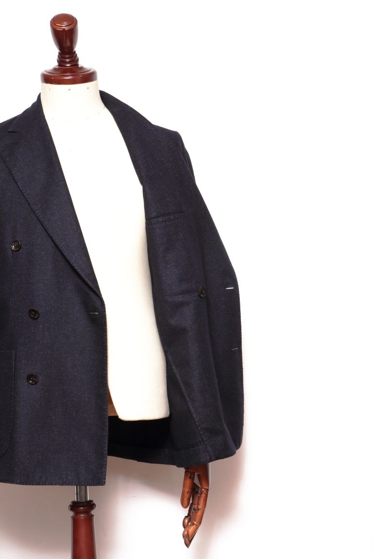 BOGLIOLI - 【K-JACKET】 ケージャケット ウール 製品染め 6ボタン 