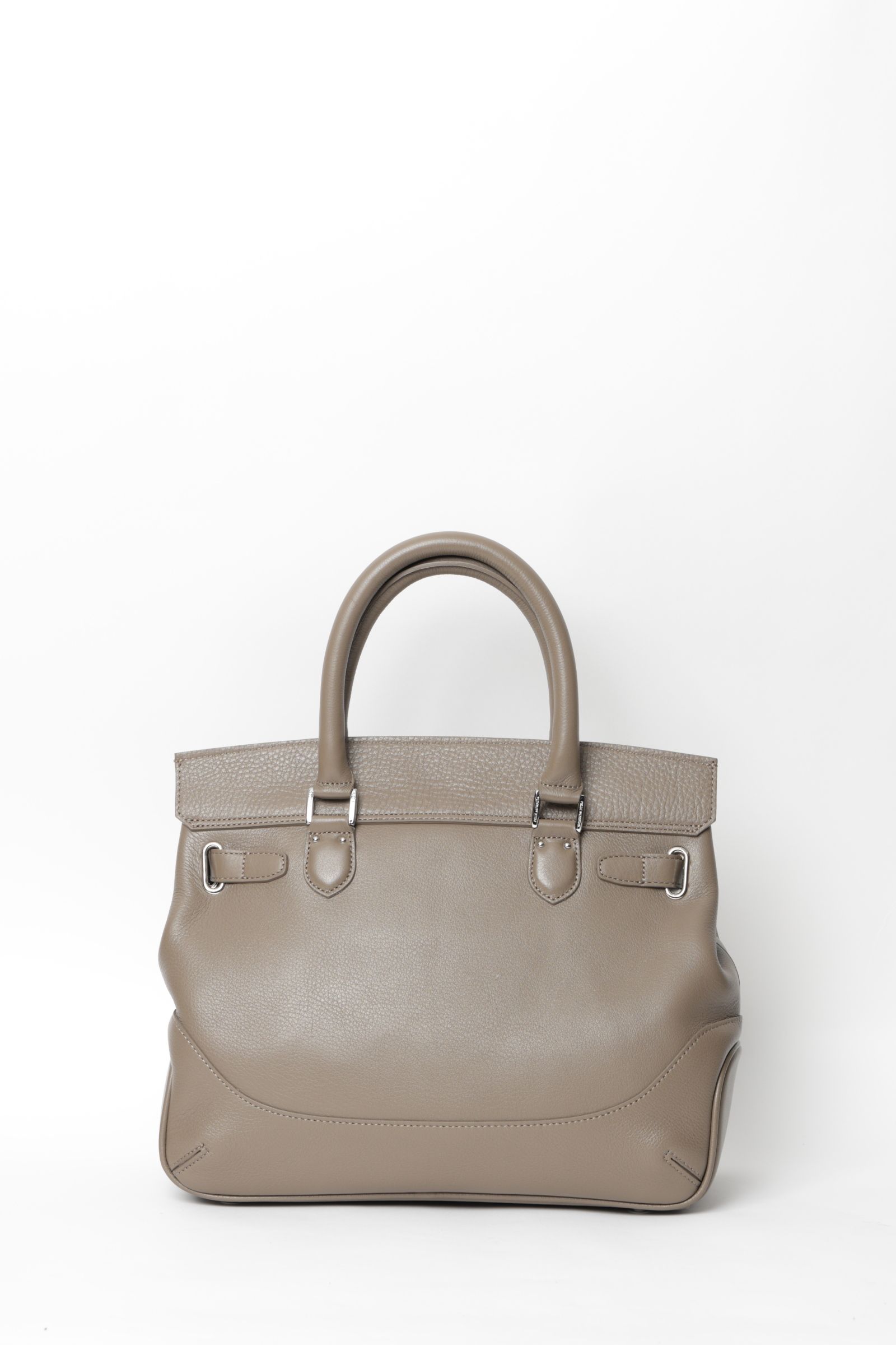 Maiden Voyageシリーズ メイデン ヴォヤージュ ミニ フラップボストンバッグ / グレージュ