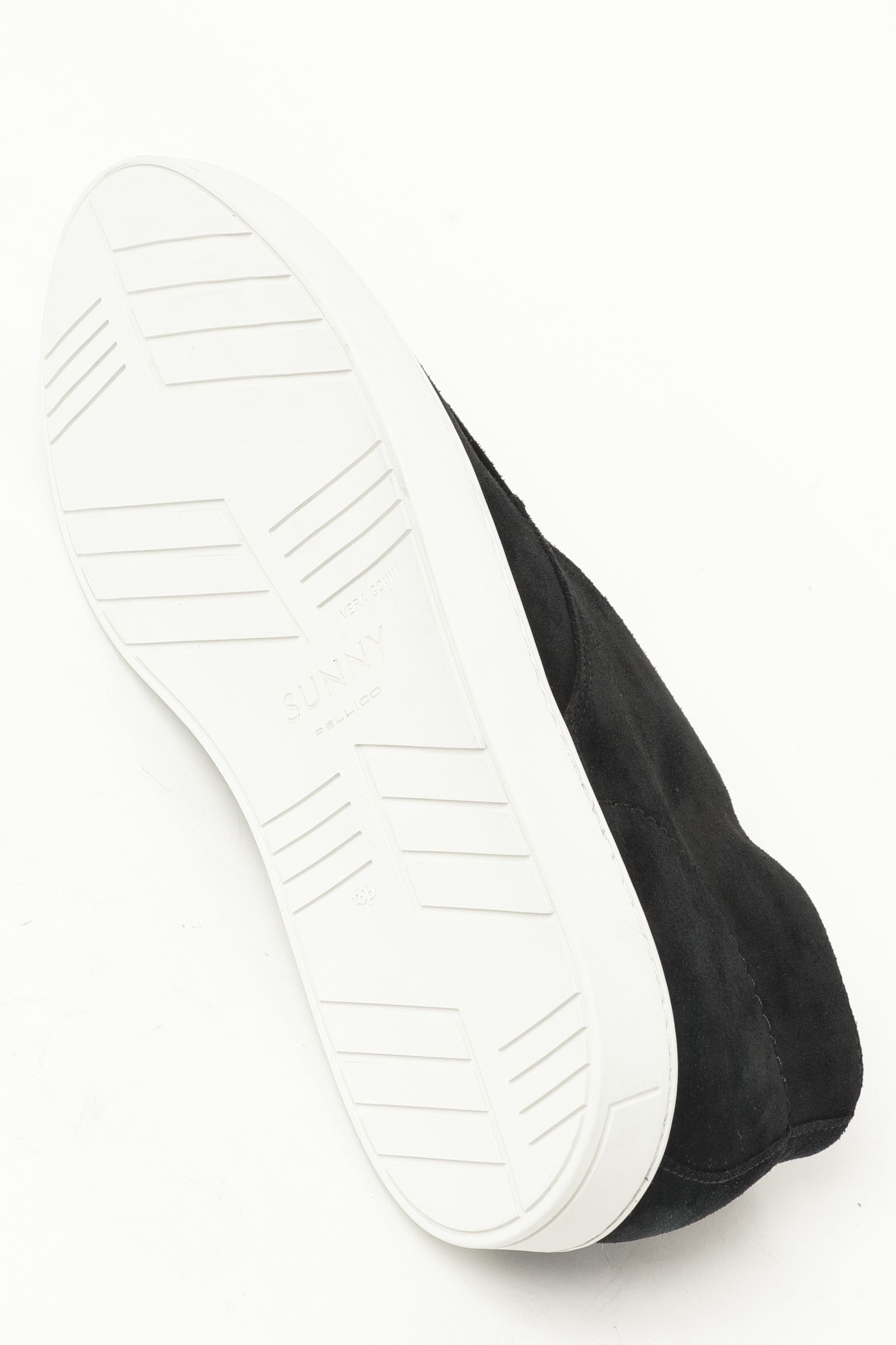 BARTEX M007 スウェード モカシン スリッポン チャッカスニーカー / NERO ブラック