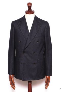 BOGLIOLI - 【K-JACKET】 ケージャケット ウール 製品染め 6ボタン 