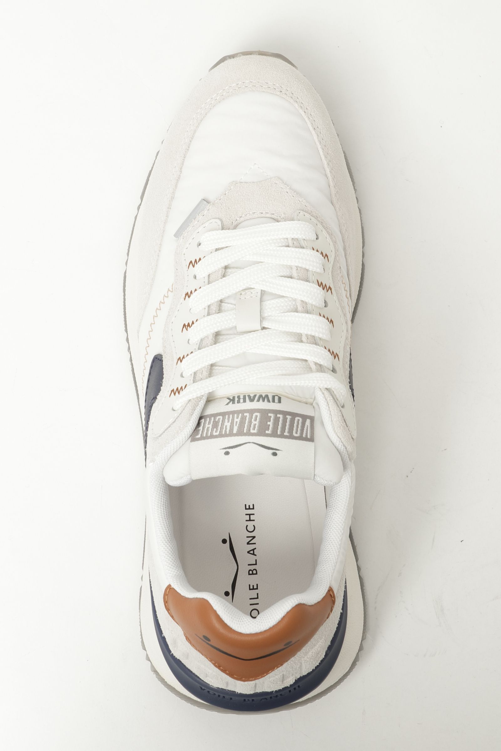 VOILE BLANCHE スニーカー ローカット QWARK EASY 2018758091b51 VOILE BLANCHE - QWARK EASY レザー x ナイロン ローカット