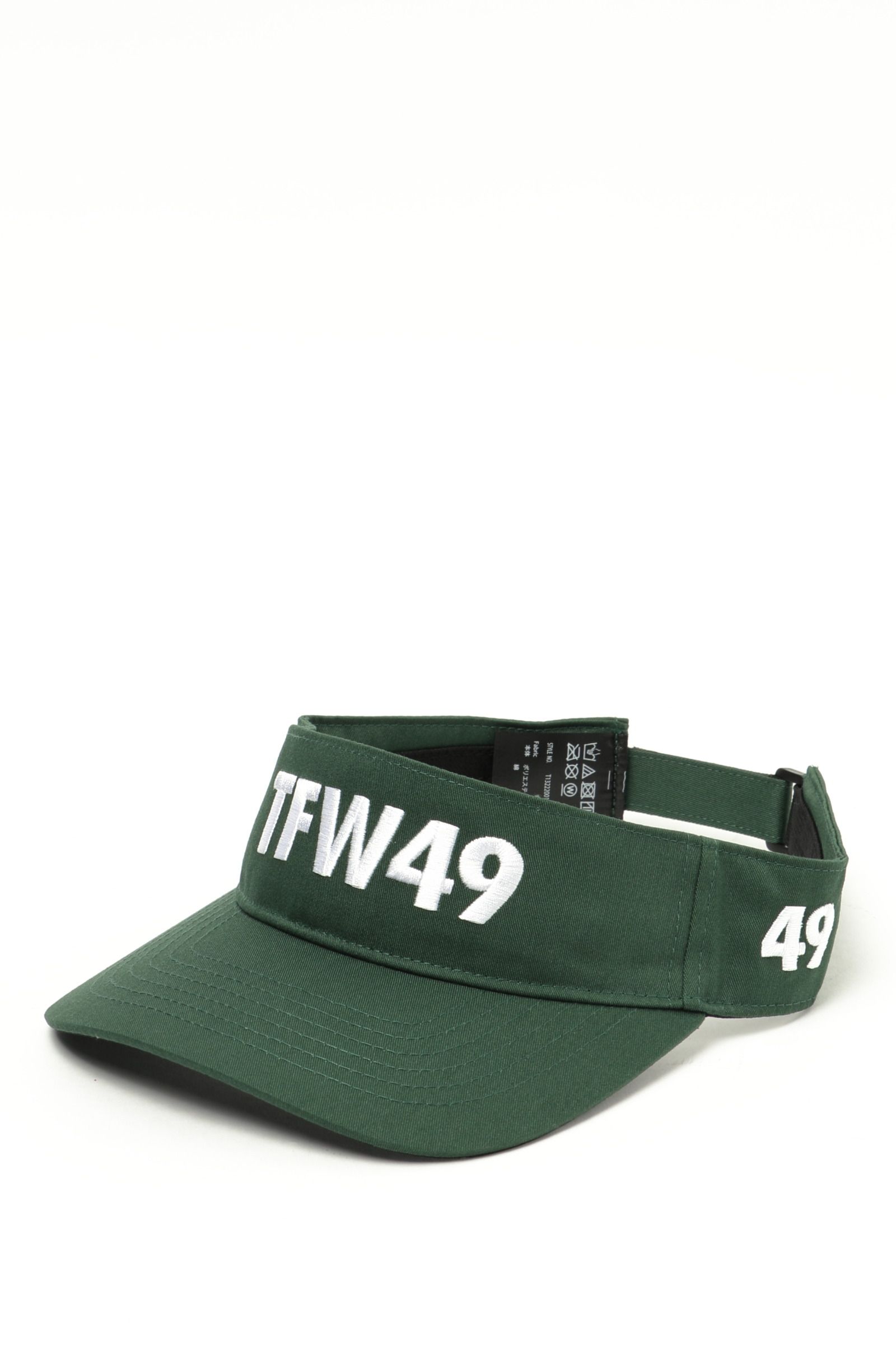 TFW49 - TFW SUN VISOR サンバイザーブランドロゴ サンバイザー