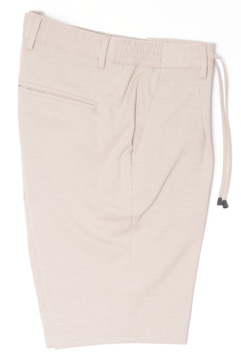 MAGNIFICO A3573 ニューウオッシャブルジャージー  イージーショートパンツ / ベージュ