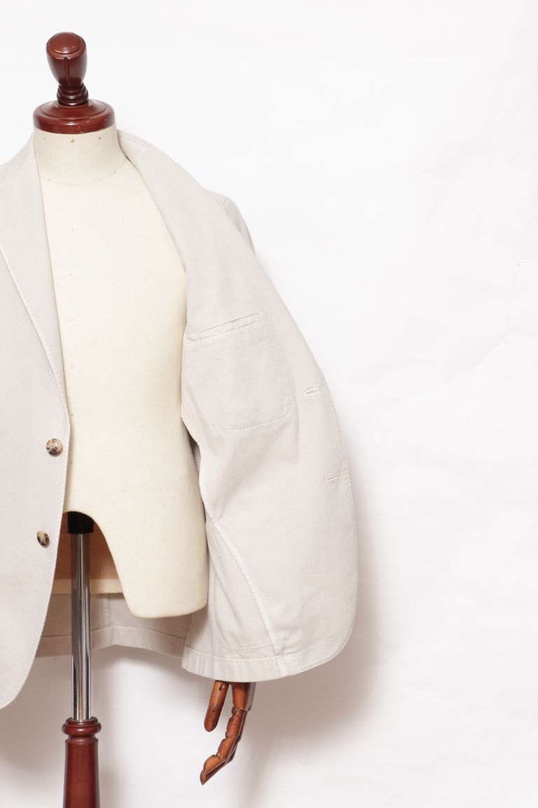 BOGLIOLI - 【COAT】 コート コットンシルク 製品染め 3ボタン 
