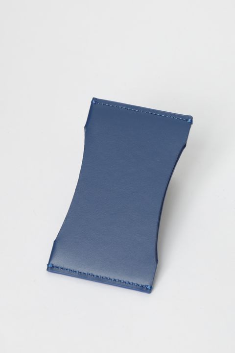 GANGE カーフレザー カードケース / DENIM ブルー