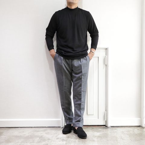 "EMMETI"ライダースJURIを使用した秋スタイル