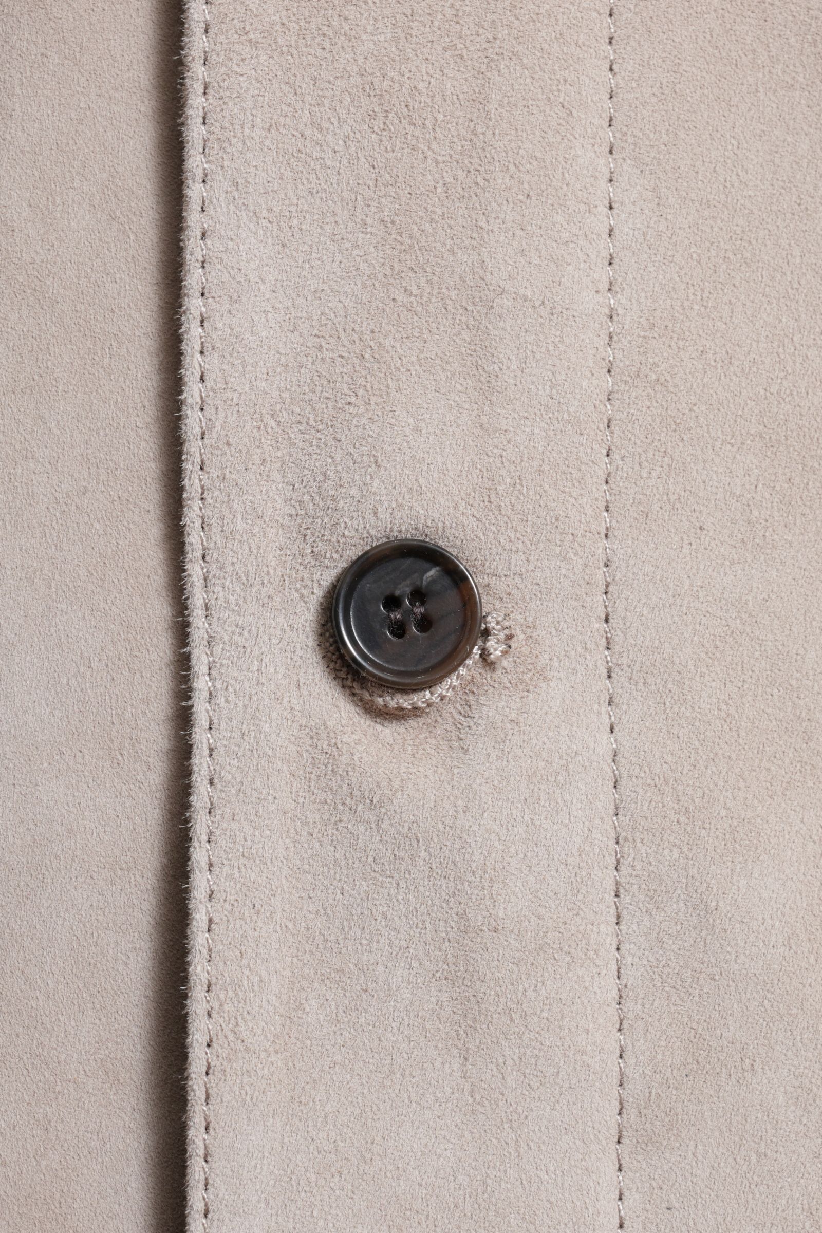 JADEN ゴートスエード Gジャンタイプ シャツジャケット / GRAYTAUPE グレートープ