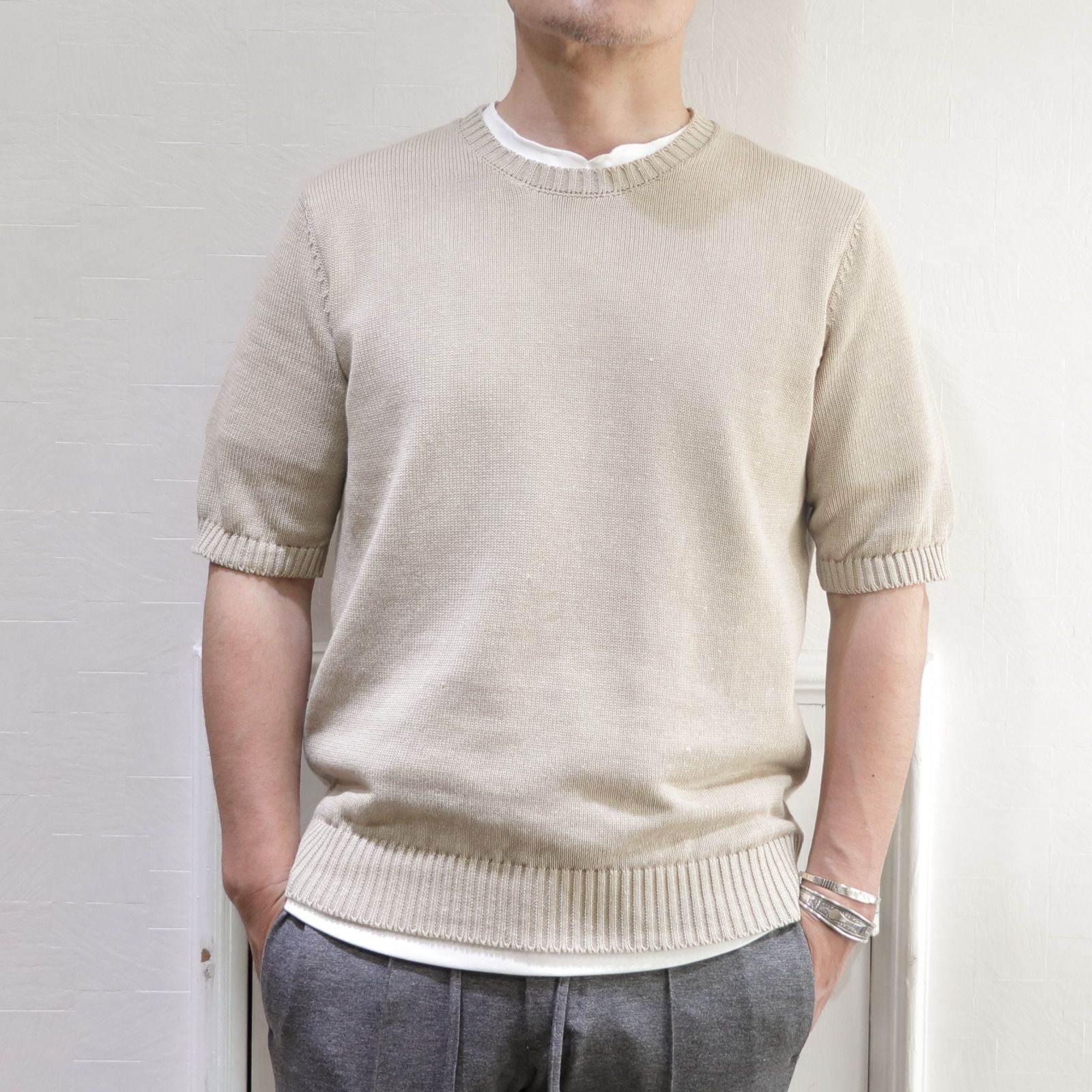 "ジャブスアルキヴィオ"サマージャージを使用したニュアンスカラーコーデ