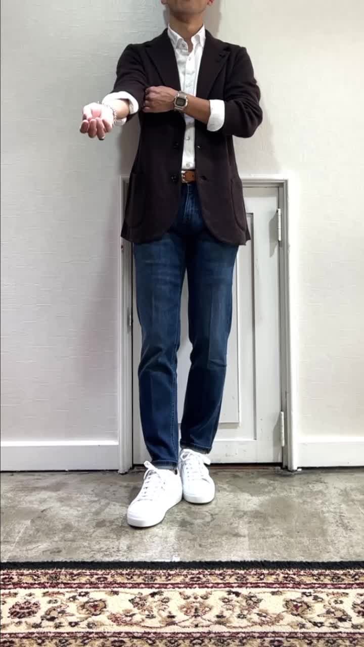 【現行タグ】ラルディーニ　リネンニットジャケット　ネイビー　size:S 楽天市場】【ファイナル20】ラルディーニ LARDINI ニット