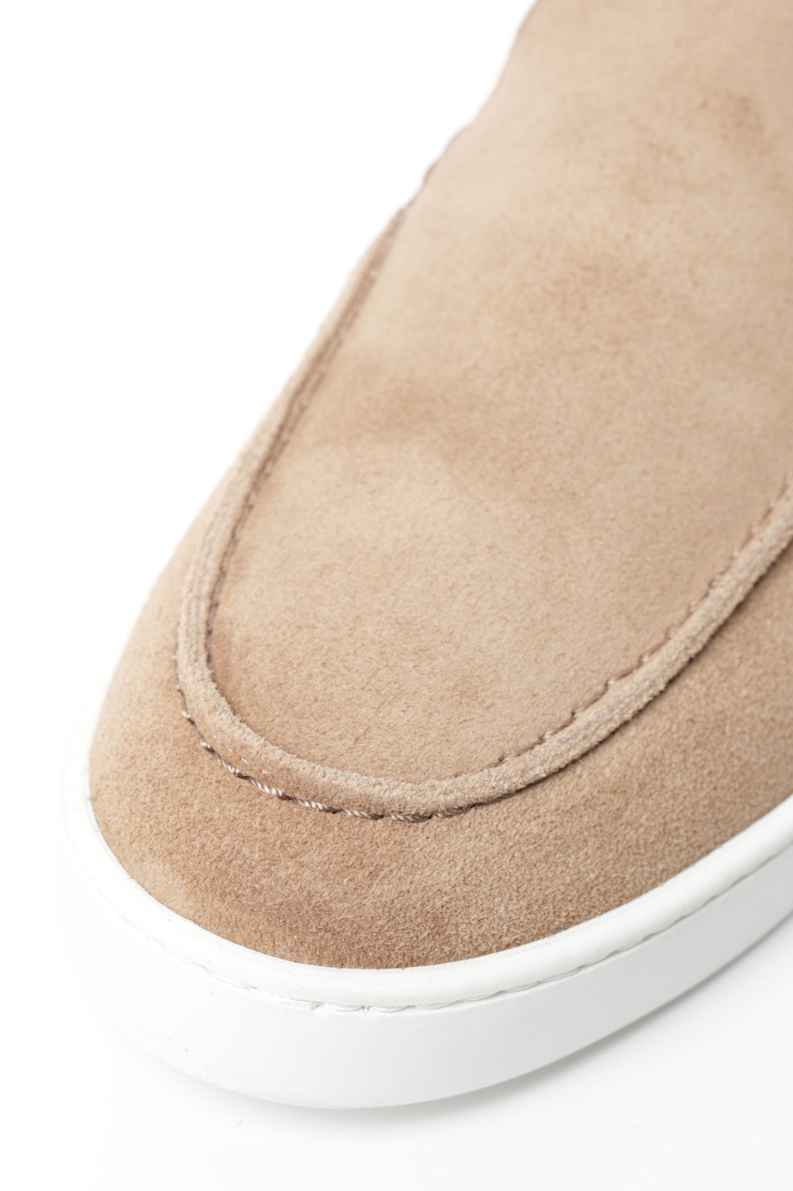 BARTEX スウェード モカシン スリッポン スニーカー / LIQUORICE ベージュ