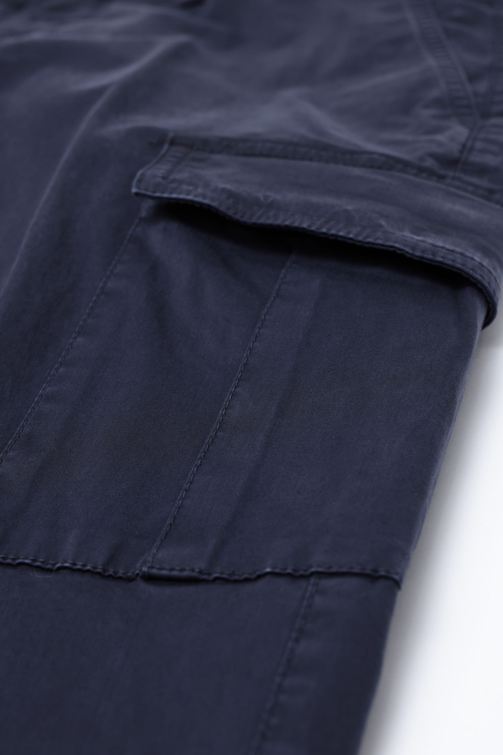 【干場氏モデル コラボ別注】ANNAPOLIS コットンストレッチ カーゴパンツ  / ネイビー 0011