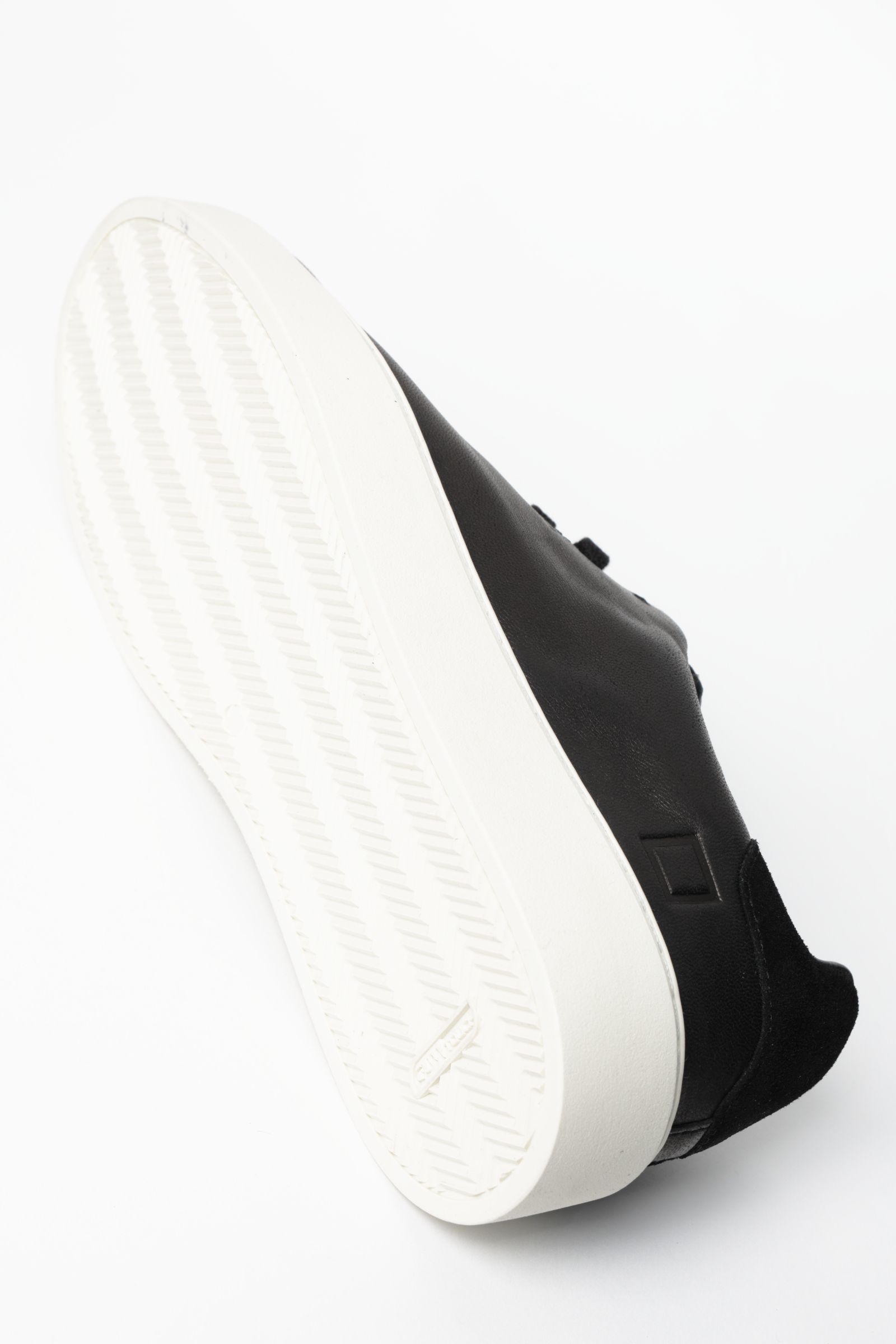 LEVANTE コートタイプ スムースレザー × スエード スニーカー / ブラック