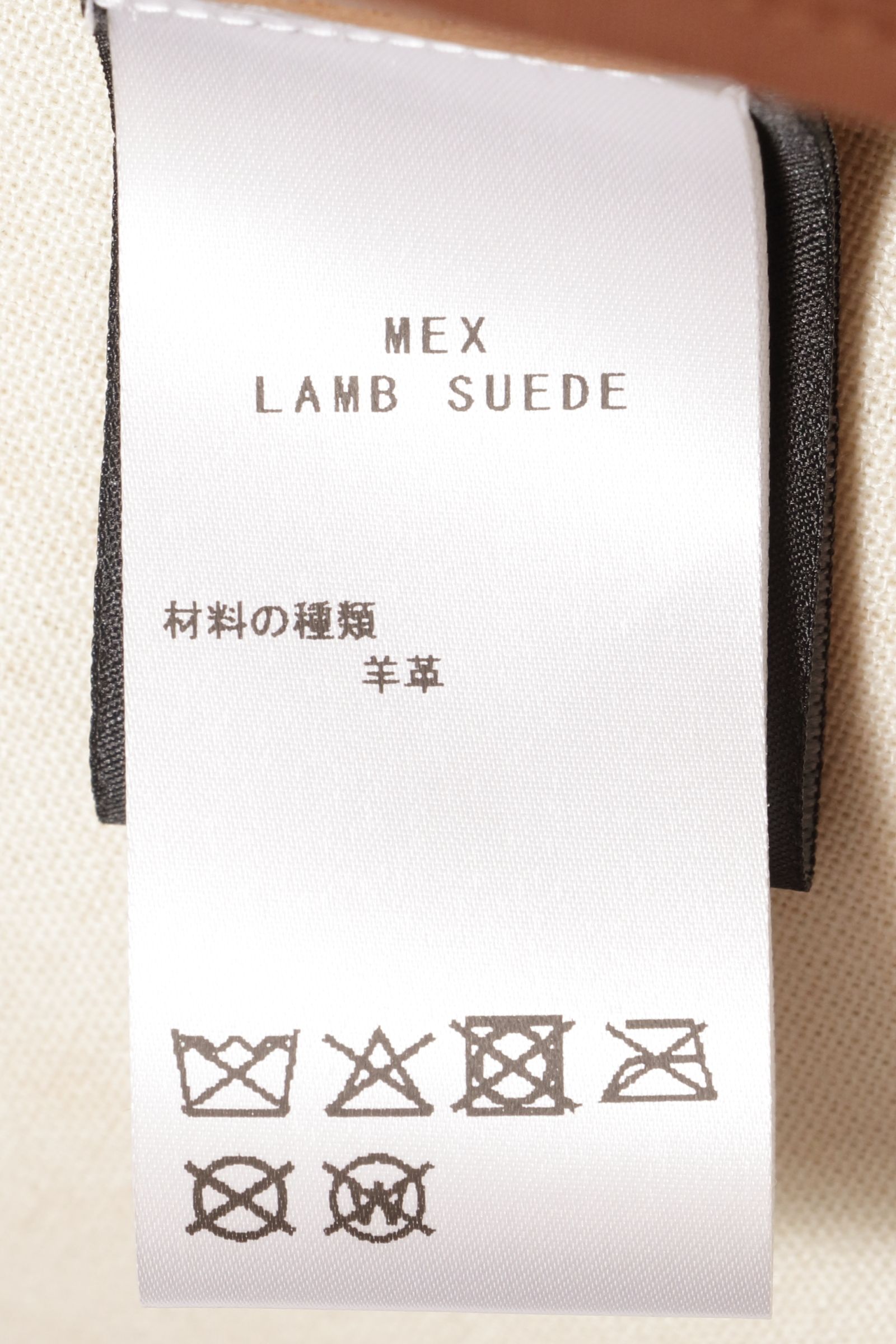 MEX ラムスウェード CPOシャツジャケット / WHISKY ブラウン