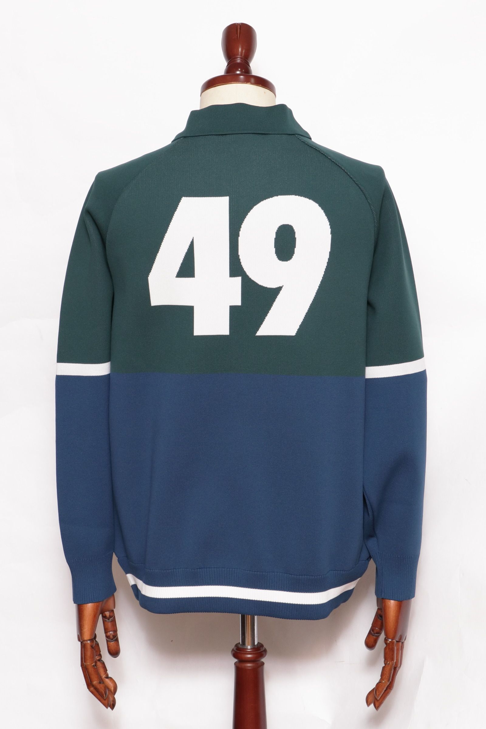 TFW49 - KNIT POLO高機能ポリエステル ストレッチ ポロ ニット