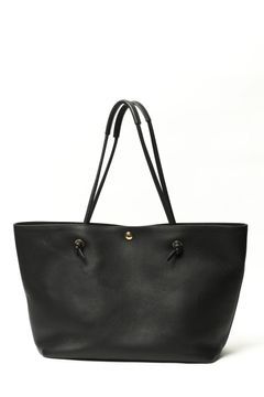 ROPE TOTE イタリアンキップレザー × 真鍮 ロープハンドル トートバック / ブラック
