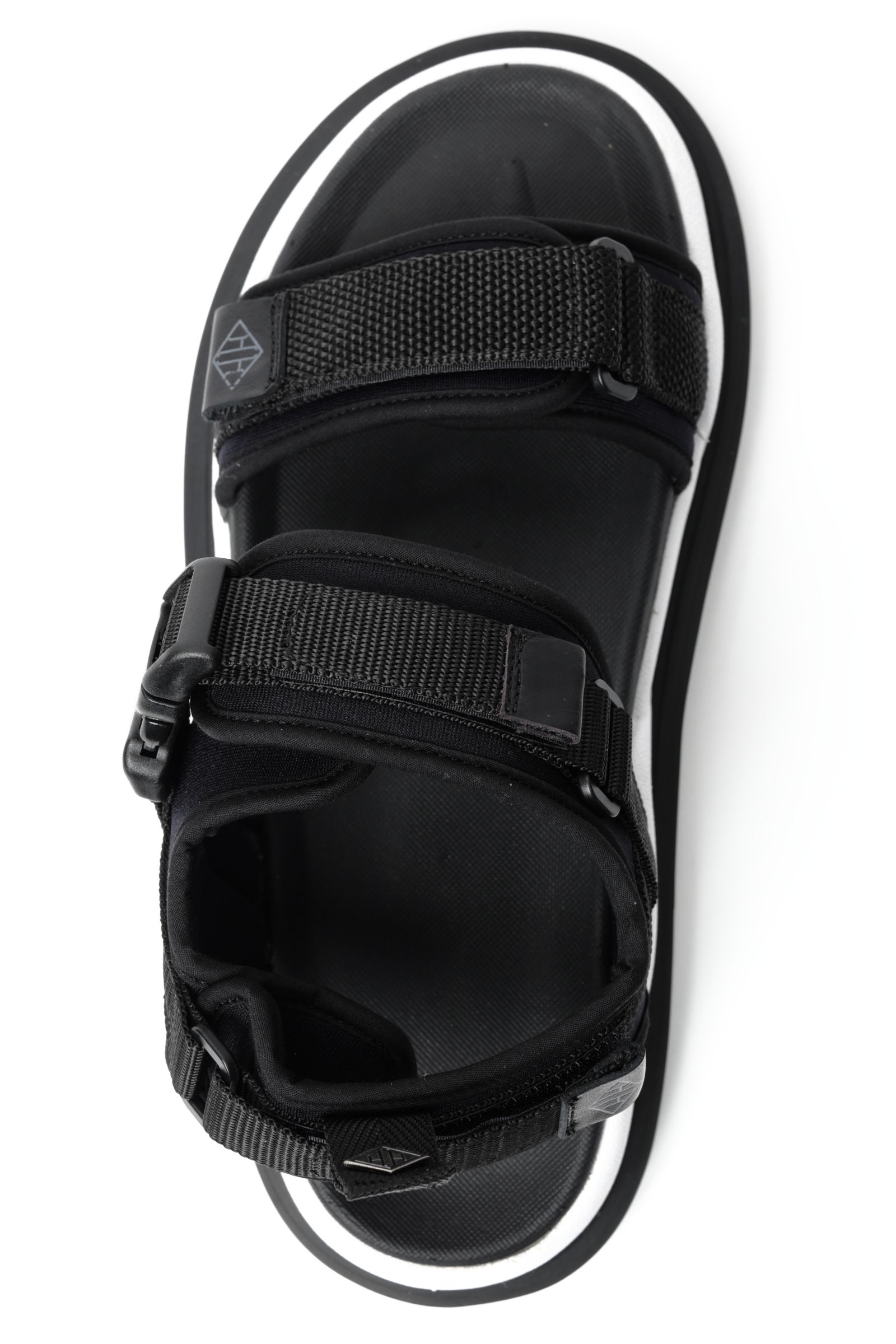 【干場義雅氏愛用】 ネオプレン スポーツサンダル / ブラック×ホワイト