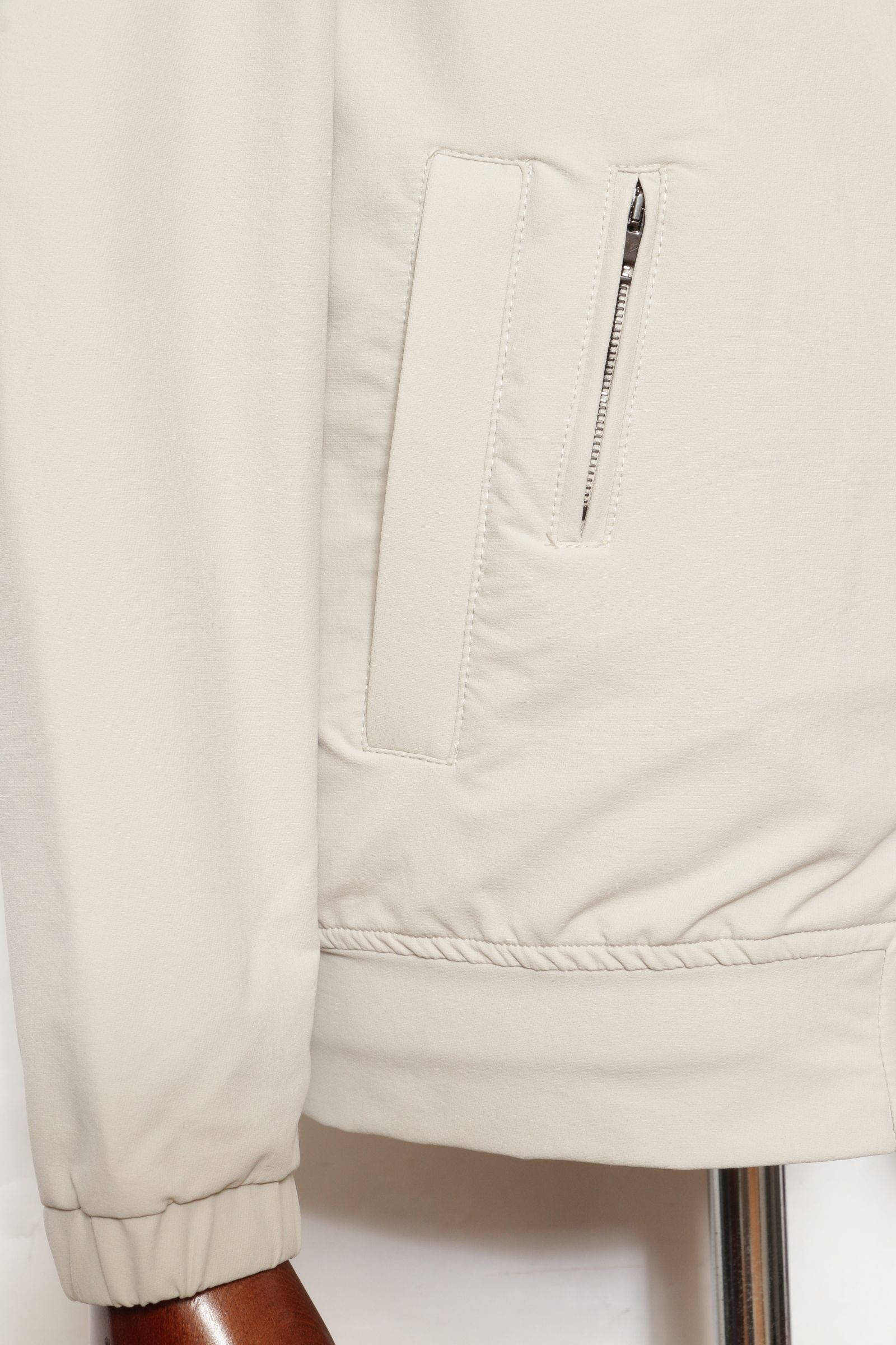 【セットアップあり】 TOGAGE TECHNO FLEECE ジップアップブルゾン PUCCINO V A5773 / ライトベージュ 04