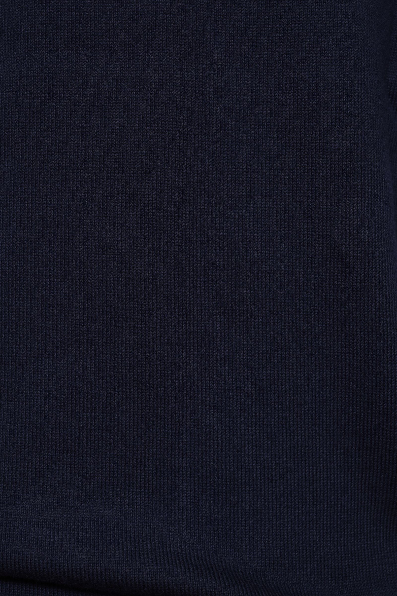 14ゲージ ソフトコットン クルーネック半袖ニット / ネイビー 598