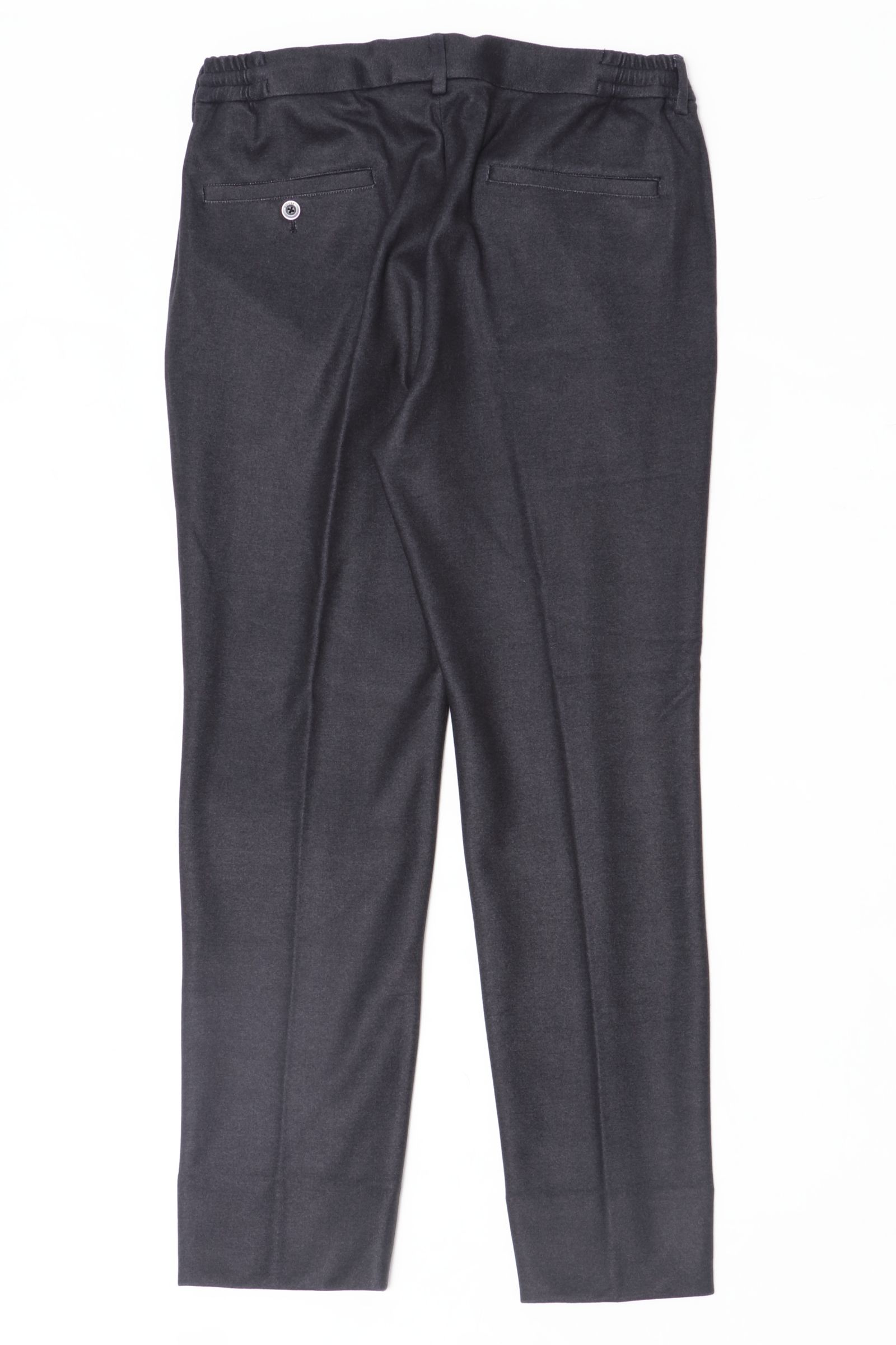 【セットアップあり】"THE FIRST CLASS" CERVINO ウォームジャージ 1プリーツ テーパード イージースラックス / BLK ブラック