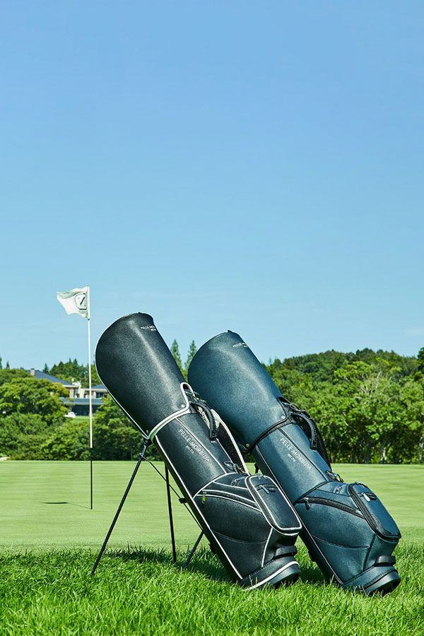 PELLE MORBIDA - Golfシリーズ 型押しPVC スタンド キャディバッグ ...
