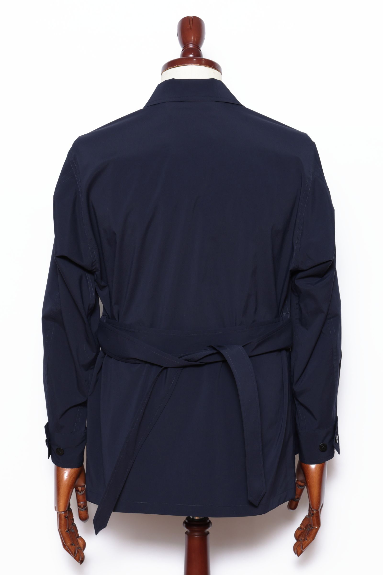 撥水ポリエステル タイプライター ファティーグ ジャケット / ネイビー