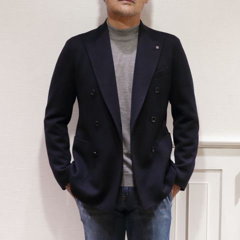 "PT TORINO"スラントポケットデニムを使用したジャケパンスタイル