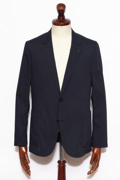 【セットアップあり】F.DOTI 高機能シアサッカー セットアップ 2B ジャケット / NVY ネイビー