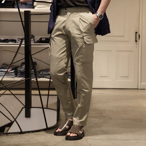 "LBMミリタリージャケット"を使用した大人コーデ