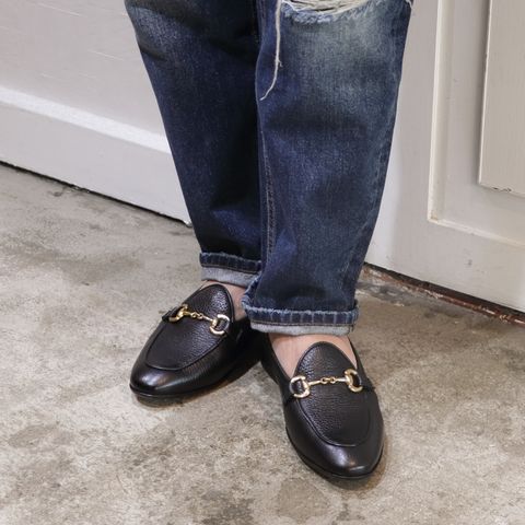 "PT TORINO DENIM"のクラッシュデニムを使用した漢ジャケデニコーデ